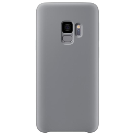 Чехол Galaxy S9 Silicone Cover Gray Grey Gray (Серый)