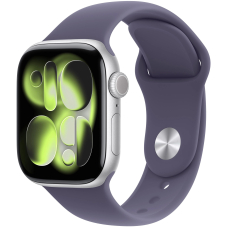 Купить Apple Watch 11 42mm Silver Aluminum Case / Purple Fog Sport Band Apple Watch 11 42mm Silver Aluminum Case / Purple Fog Sport Band