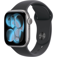 Купить Apple Watch 11 42mm Space Grey Aluminum Case / Black Sport Band Apple Watch 11 42mm Space Grey Aluminum Case / Black Sport Band