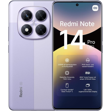 Xiaomi Redmi Note 14 Pro 5G 8/256GB Purple